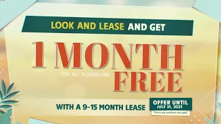 Heritage Apartment Homes June July Move-In Specials