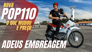 NOVA POP 110i 2025: ADEUS EMBREAGEM! PREÇO E TUDO QUE MUDOU