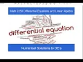 Eulers Method in MsExcel