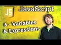 JavaScript Programming Tutorial 6 - Variables and Expressions