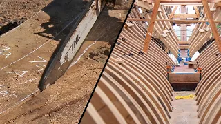 The Life of a Futtock! Reframing 1910 yacht (Tally HO EP54)