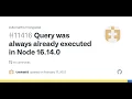 MongooseError Query was already executed