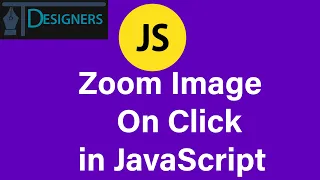 Zoom image on click in javascript Zoom PIcture Javascript
