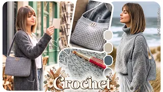 👜✨ CROCHET : CE SAC A TOUT POUR PLAIRE… CHIC, FACILE ET ULTRA TENDANCE ! 💕🧶 @MamieCrochet