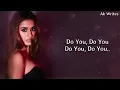 Do You Love Me Lyrics With English Translation   Baaghi 3  Disha Patani  Tiger Shroff  Shradha K360p