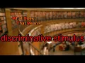 What does discriminative stimulus mean