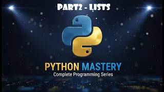 Python for Beginners - Part 2 Built-in Data Structures Lists Full Course