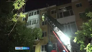 Похолодание в Омской области увеличило число пожаров