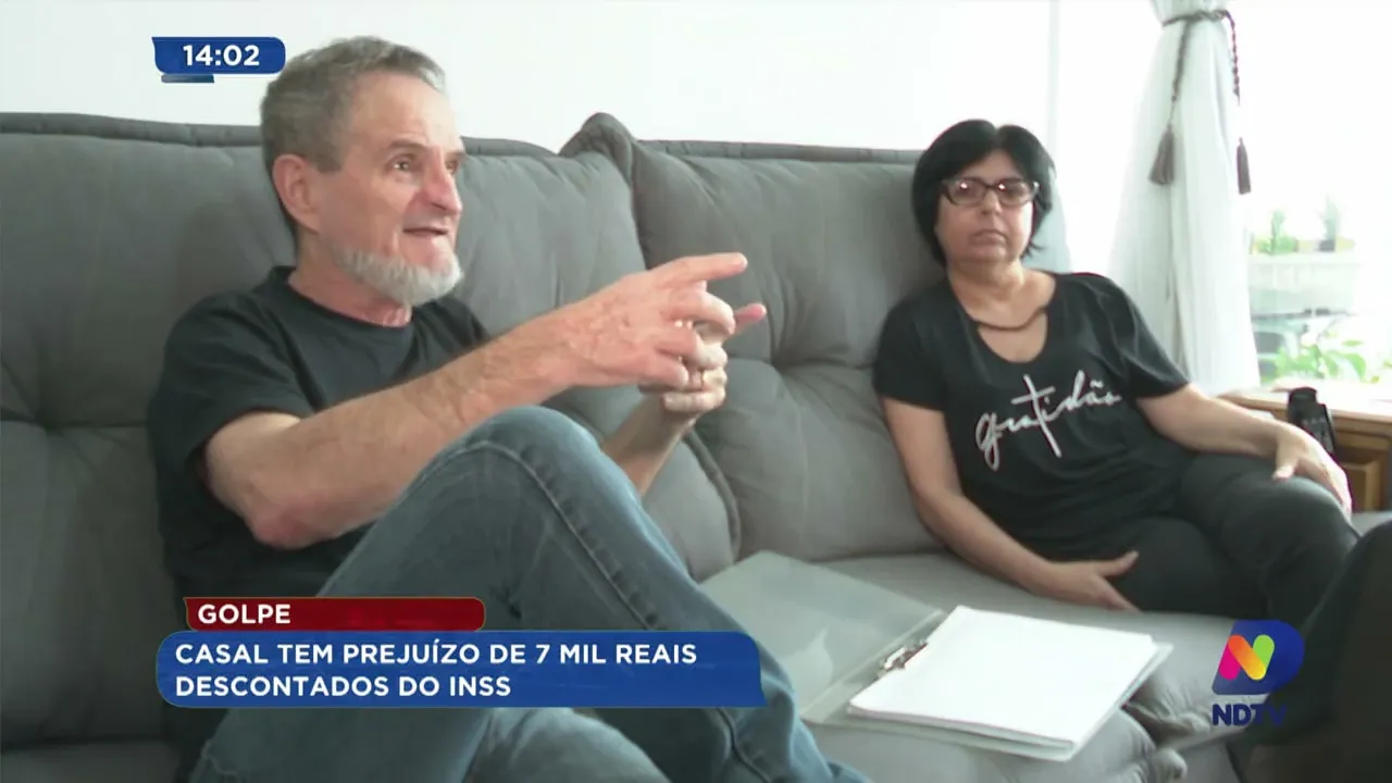 Casal tem prejuízo de 7 mil reais descontados do INSS