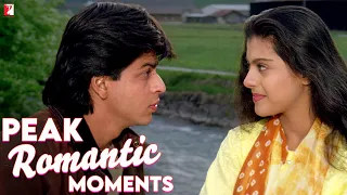 Peak Romantic Moments | Bollywood Love Scenes | Shah Rukh Khan | Kajol | Madhuri | Aishwarya