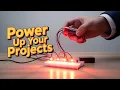 Breadboard Basics Power Your First LED with Ease Breadboard LED Circuit - simplest practical build