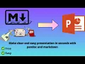 Create PowerPoint Slides from Markdown with Pandoc Fast Clean Automated Presentations
