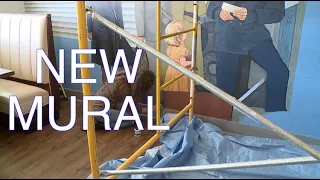 Local painter bringing new mural to life in east Jackson