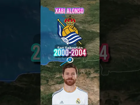 Xabi Alonso 🇪🇦 🚩⚽ Football Journey#ronaldo #realmadrid  #FootballJourney   #españa  #FootballJourney