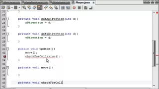 Creating a Player -