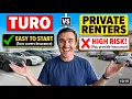 Turo vs Private Renters Which is Actually Better
