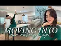 MOVING TO RALEIGH VLOG empty apartment tour unpacking settling in to our new home in NC