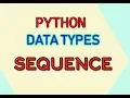Python Data Types List Bytearray str tuple bytes range Python for absolute beginner