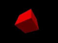 simple cube rendering raycasting