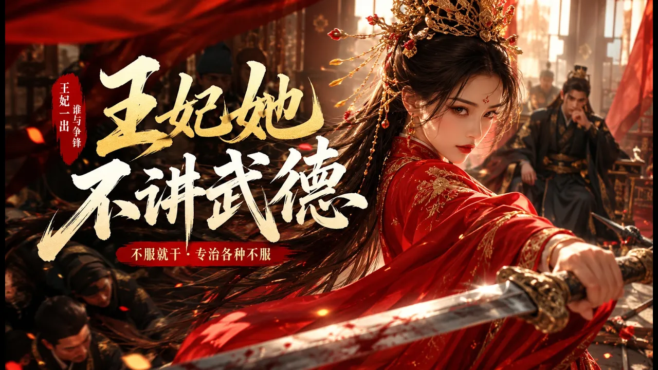 🔥【AI末日回憶錄】《王妃她不讲武德》💥#ai #電影 #末日 #穿越 #重生 #爽文 #爽文 poster