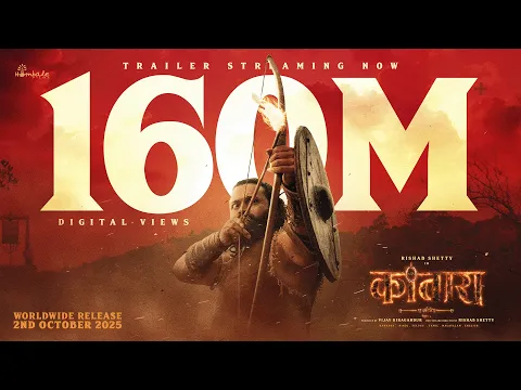 Video Thumbnail: Kantara Chapter 1 Trailer - Hindi | Rishab Shetty | Rukmini | Vijay Kiragandur | Hombale Films