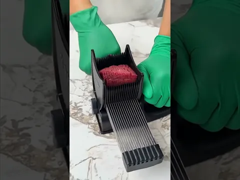 🔔Cut Meat Like a Pro with the Multifunctional Stainless Steel Manual Cutter ( # 2705 )