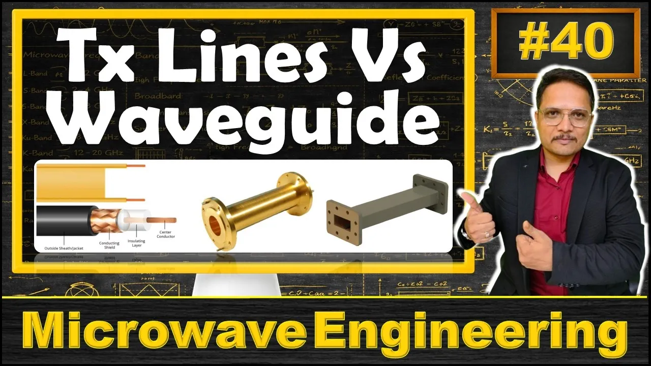Transmission Line Vs Waveguide | Parameters of Transmission Line & Waveguide | Microwave Engineering