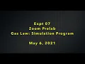 Zm Ex07 Gas Law Simulation 2021 Sp
