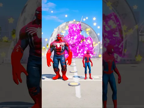 SPIDER-MAN VS MINI SPIDERMAN  SUPERHEROES BATTLE #gta5 #shorts #spiderman #hulk