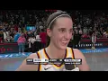 Caitlin Clark reacts to Fever s OT comeback Makayla Timpson s new career high WNBA on ESPN