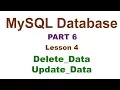 php tutorial MySQL Database hindi part 6 Delete Data and Update Data