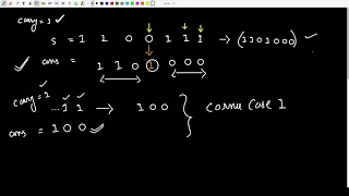 GeeksForGeeks Problem of the Day Binary representation of next number