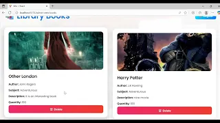 Online Library Management System Project with React JS Full Source Code Demo