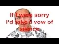 Download Lagu Frans- If i were sorry Lyrics Sweden ESC