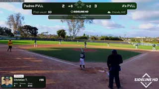 A s PVLL vs Padres PVLL 2026 05 27