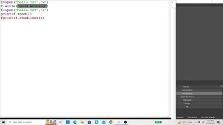 Files File Object in python