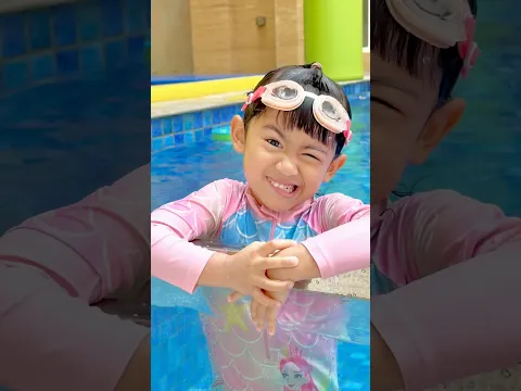 Real anak Mermaid.. #riaricis #moana