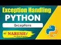 Exceptions in Python Python Programming Tutorial Naresh IT
