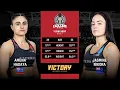 Download Lagu ETERNAL MMA 66 - AMENA HADAYA VS JASMINE NIKORA - WMMA FIGHT VIDEO