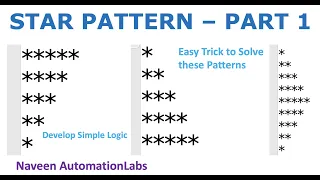 Star Pattern Logic - Part 1