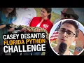 First Lady Casey DeSantis Kicks Off Annual Florida Python Challenge