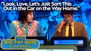 Richard Ayoade Won't Acknowledge Noel's Needs In Public | Big Fat Quiz