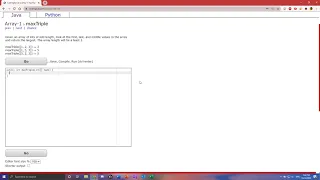 Array-1 maxTriple Java Tutorial Codingbat com