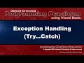 OOP Programming VB - 04A Exception Handling with Try Catch