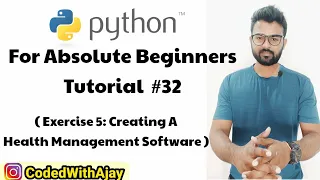 Exercise 5 Health Management System Python Tutorials For Absolute Beginners In Hindi