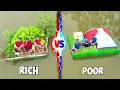 Download Lagu Rich And Poor Camping On Island In Water | പണക്കാരും പാവങ്ങളും | M4 Tech |