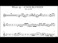 Download Lagu What's Up - 4 Non Blondes - Alto Sax Eb
