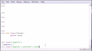 Python Programming Tutorial 29 Multiple Parameters flv