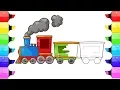 Train Coloring Pages - How to Coloring Trains