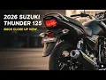 Nieuwe Suzuki Thunder 125 2026 – Nieuwe look, meer vermogen en een waanzinnig laag brandstofverbr...